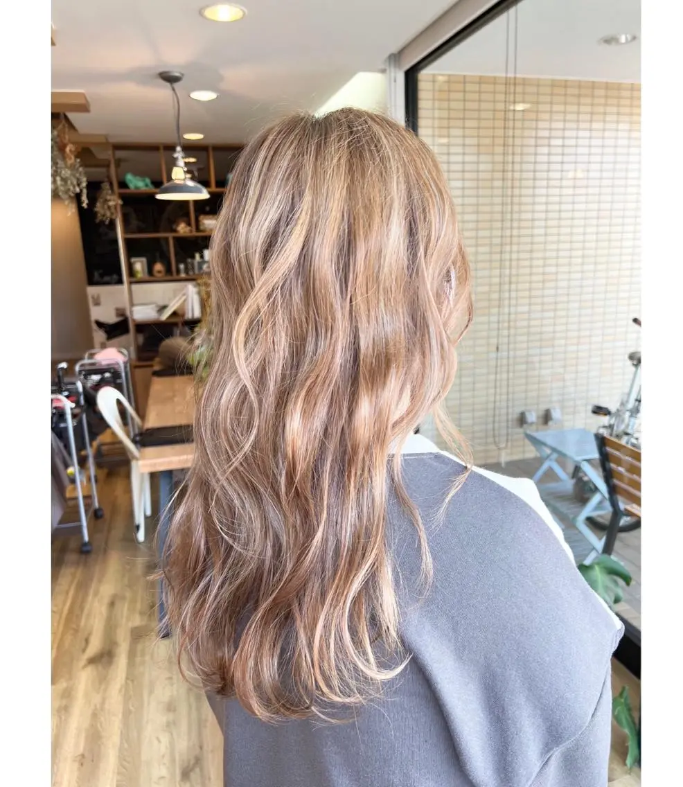ロング トリートメント トリートメント 堀 望美のヘアスタイル