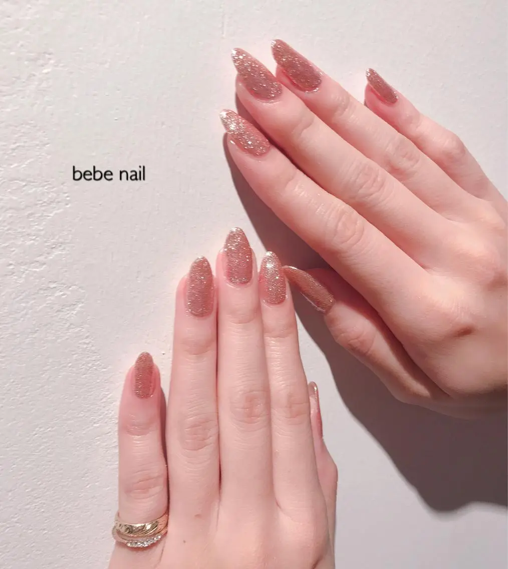 ネイル ラメ(グリッター) ハンドネイル Ann nailのネイルデザイン