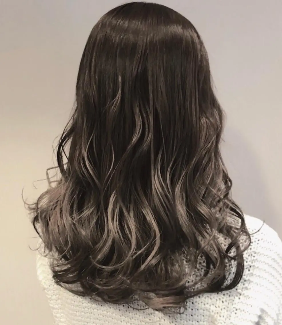 ロング シノハラ ガクト ショート/白髪ぼかしのヘアスタイル