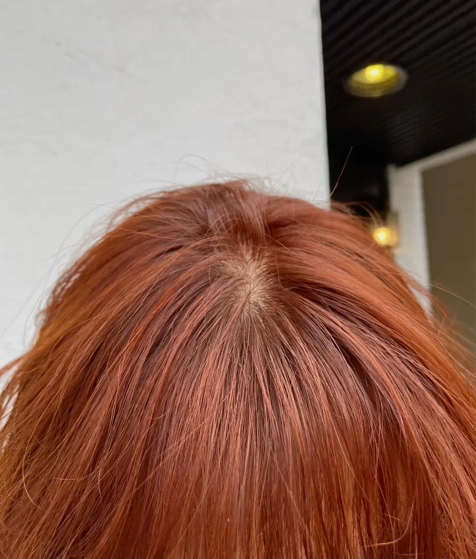 ロング カラー パーマ ヘアカラー KYOKA .のヘアスタイル