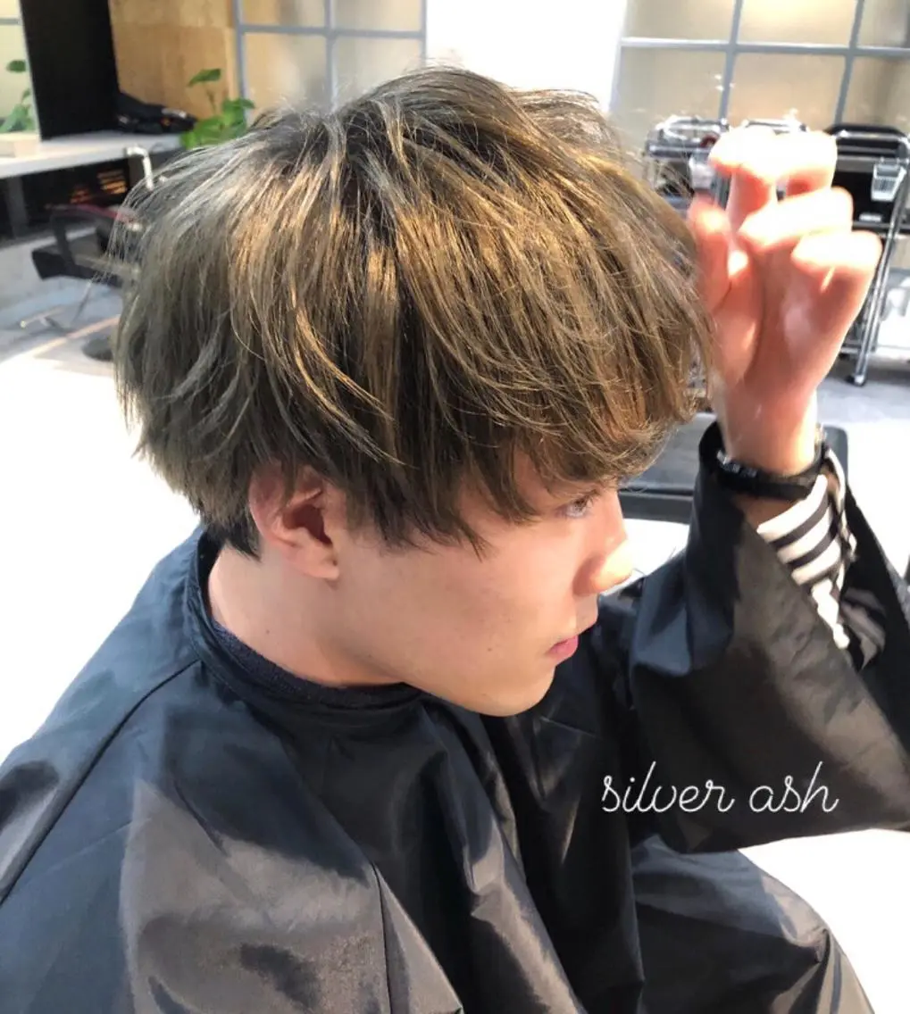 カラー カット ヘアカラー オオカワユウキ 🎀newi池袋のヘアスタイル