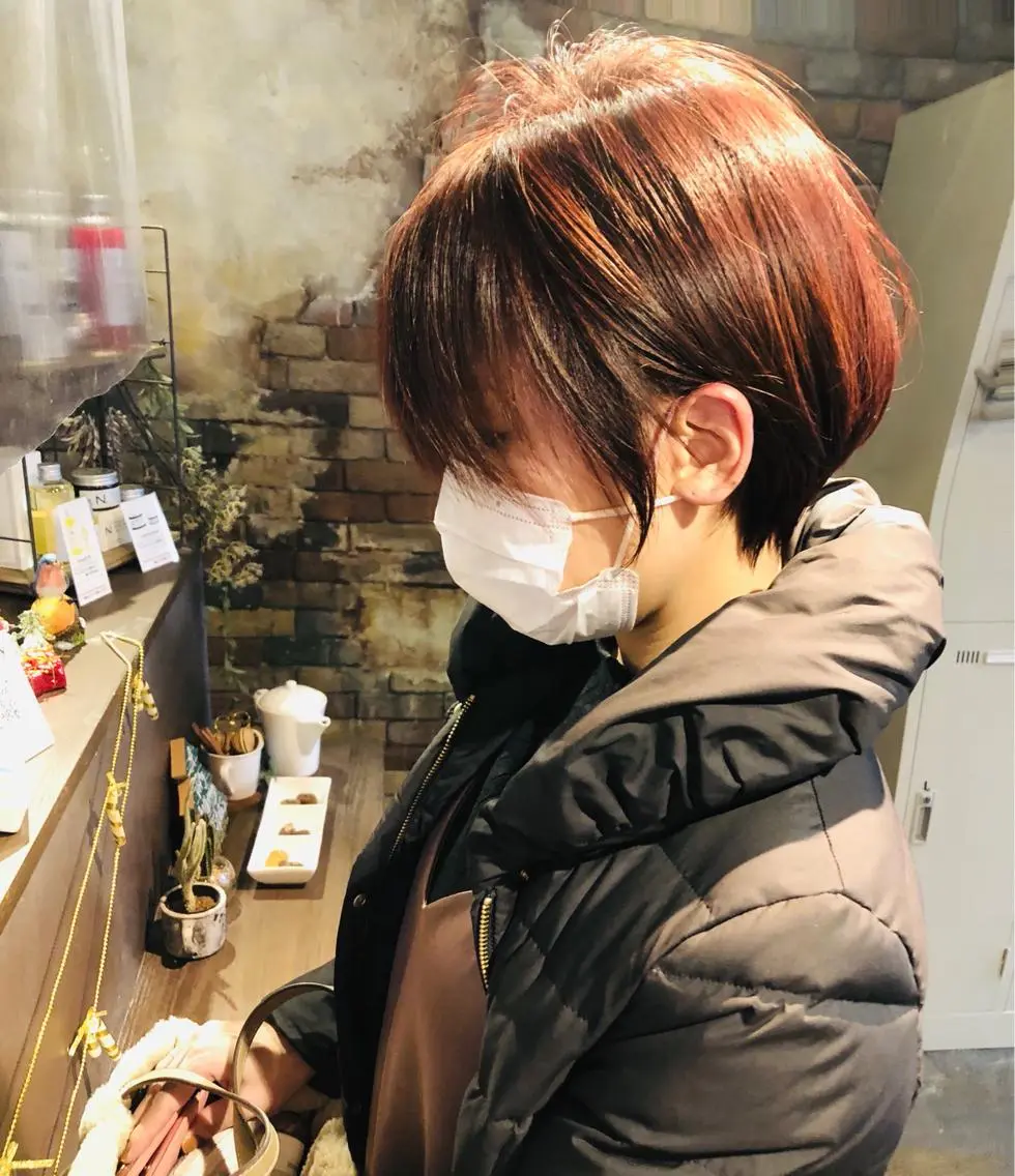 ショート ショートヘア 小顔カット 髪質改善✨ストレート オグ✂️/ショートのヘアスタイル