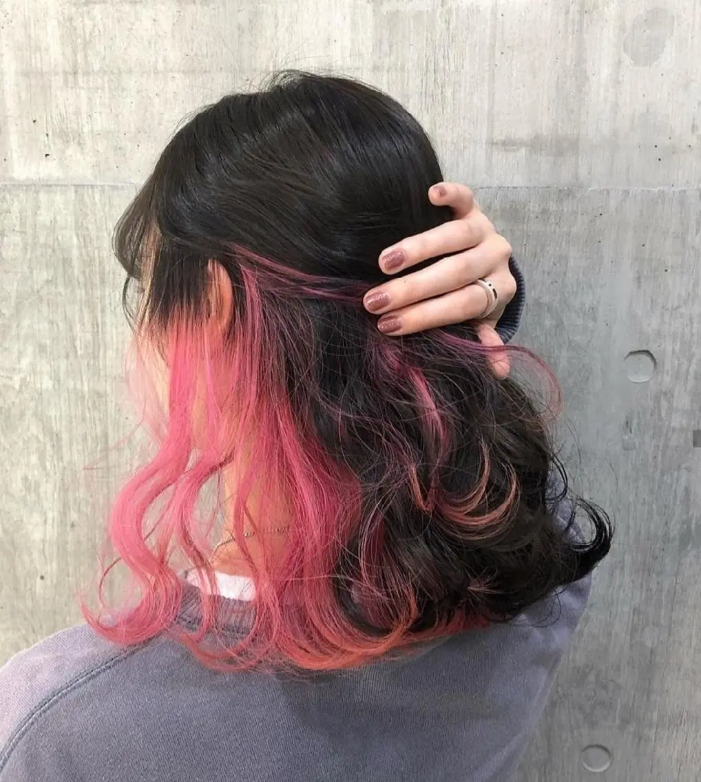ミディアム 山下 翔のヘアスタイル
