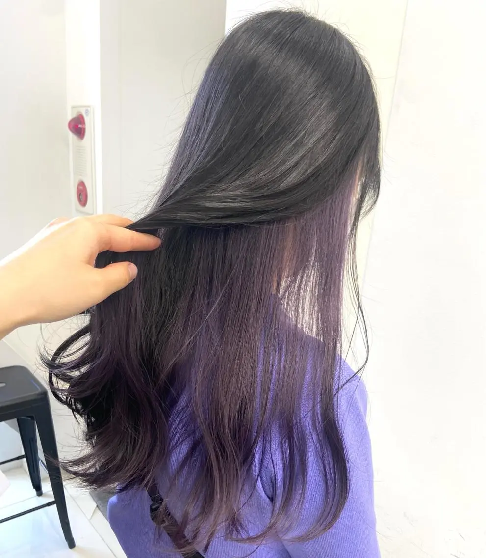 ロング 韓国レイヤー/ヘア カラー🎀ayamiのヘアスタイル