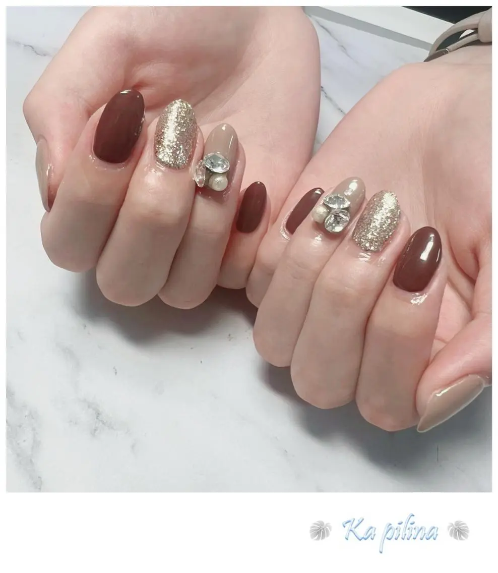 ネイル シンプルネイル Nail salon Ka pilinaのネイルデザイン