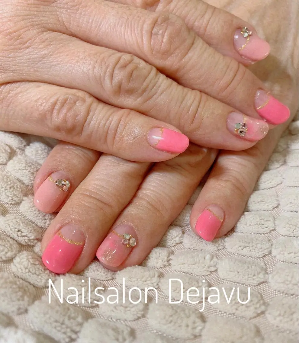 ネイル アートネイル ハンドネイル Nail salon Dejavu 🌿のネイルデザイン