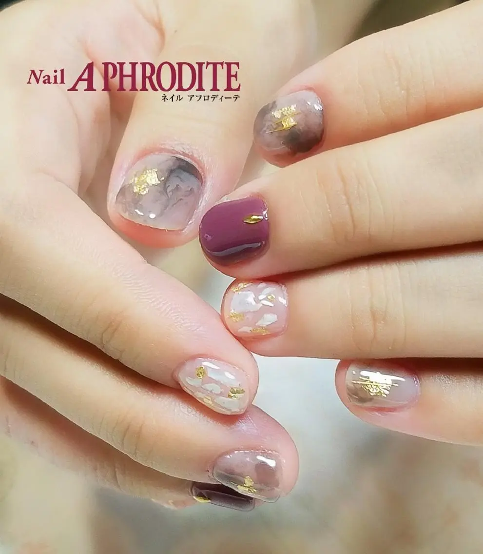 ネイル ニュアンスネイル Nail Aphroditeのネイルデザイン