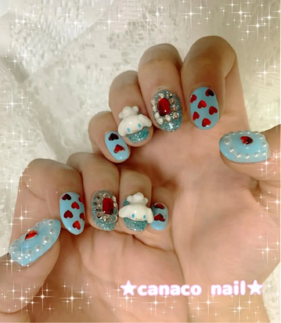 ネイル 持ち込み ハンドネイル ハンドケア ベテランネイル cnc nailのネイルデザイン