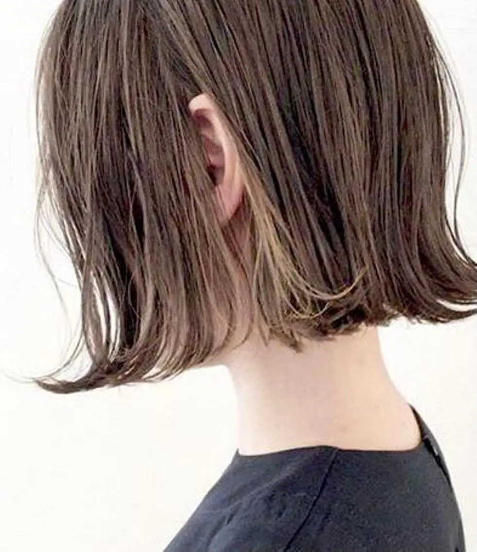 ミディアム インナー/くびれ/ ショート/Chereのヘアスタイル