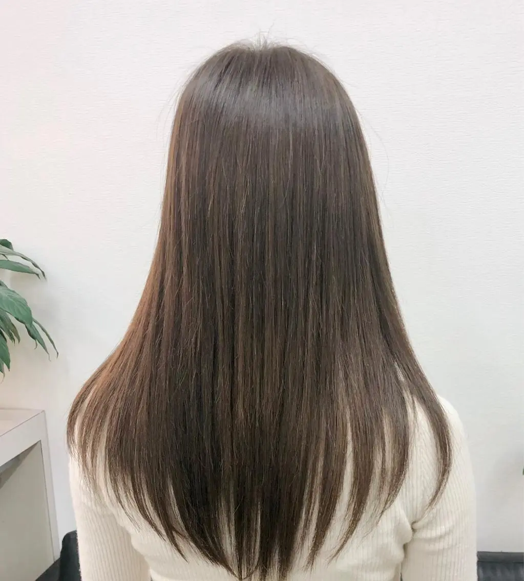ロング カラー パーマ ヘアアレンジ トリートメント 髪質改善✨美髪✨小顔 専門美容師chibaのヘアスタイル