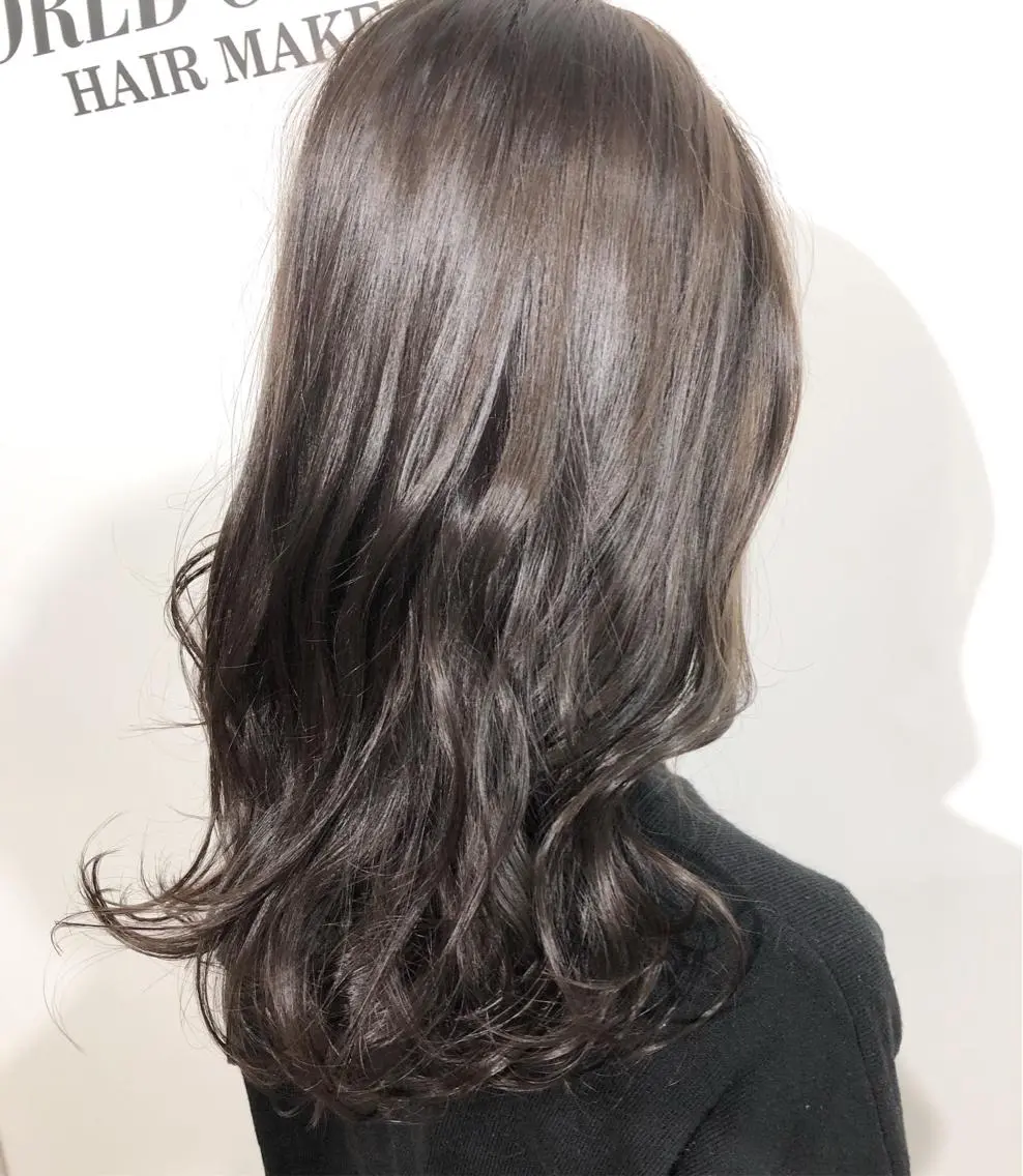 カラー 夜23時まで予約🉑 reverieあきらのヘアスタイル