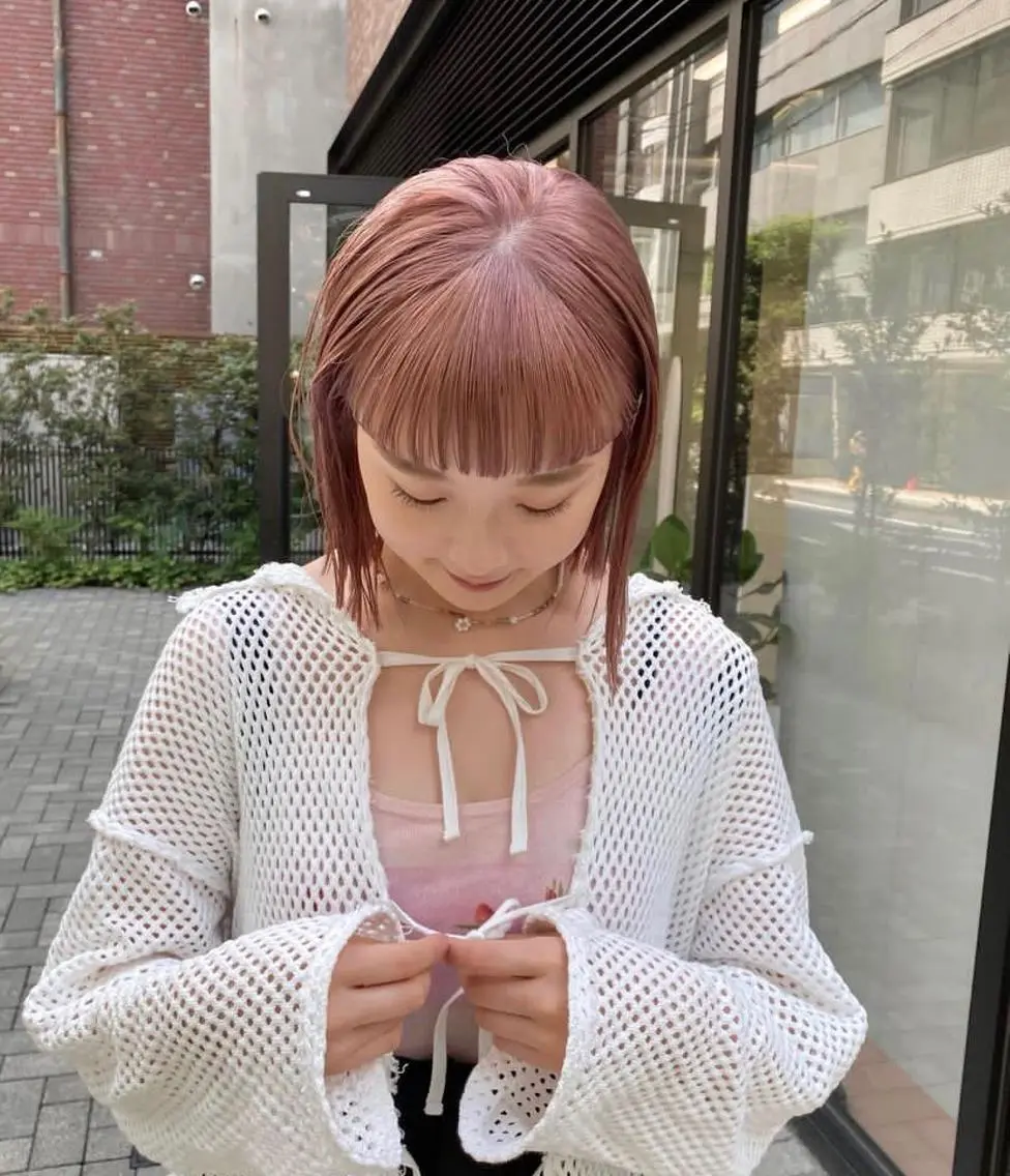 カラー 今福 彩海のヘアスタイル