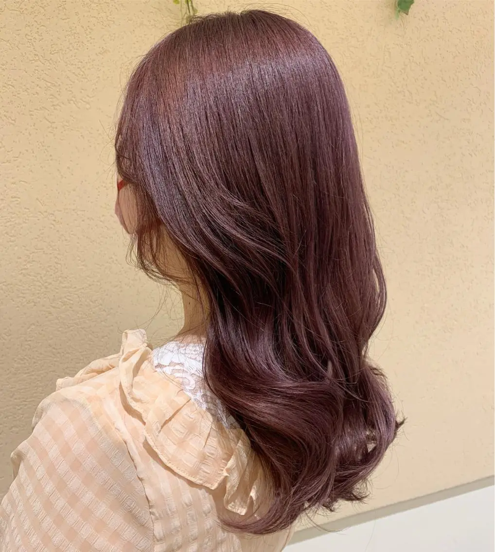ロング カラー ピンクカラー 𝒢𝒾𝓇𝓁𝓎 ⑅ 𝓎𝓊𝓀𝒶のヘアスタイル