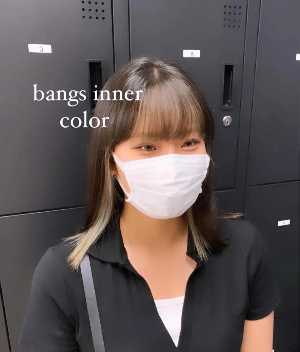 ミディアム カラー パーマ ヘアアレンジ メンズ キッズ ネイル マツエク・マツパ アイブロウ メンズバレイヤージュ メンズブリーチ メンズハイライト メンズハイトーン メンズインナーカラー ヘアカラー トリートメント 🐺ウルフ×ハイトー ン🖤Yukinoのヘアスタイル