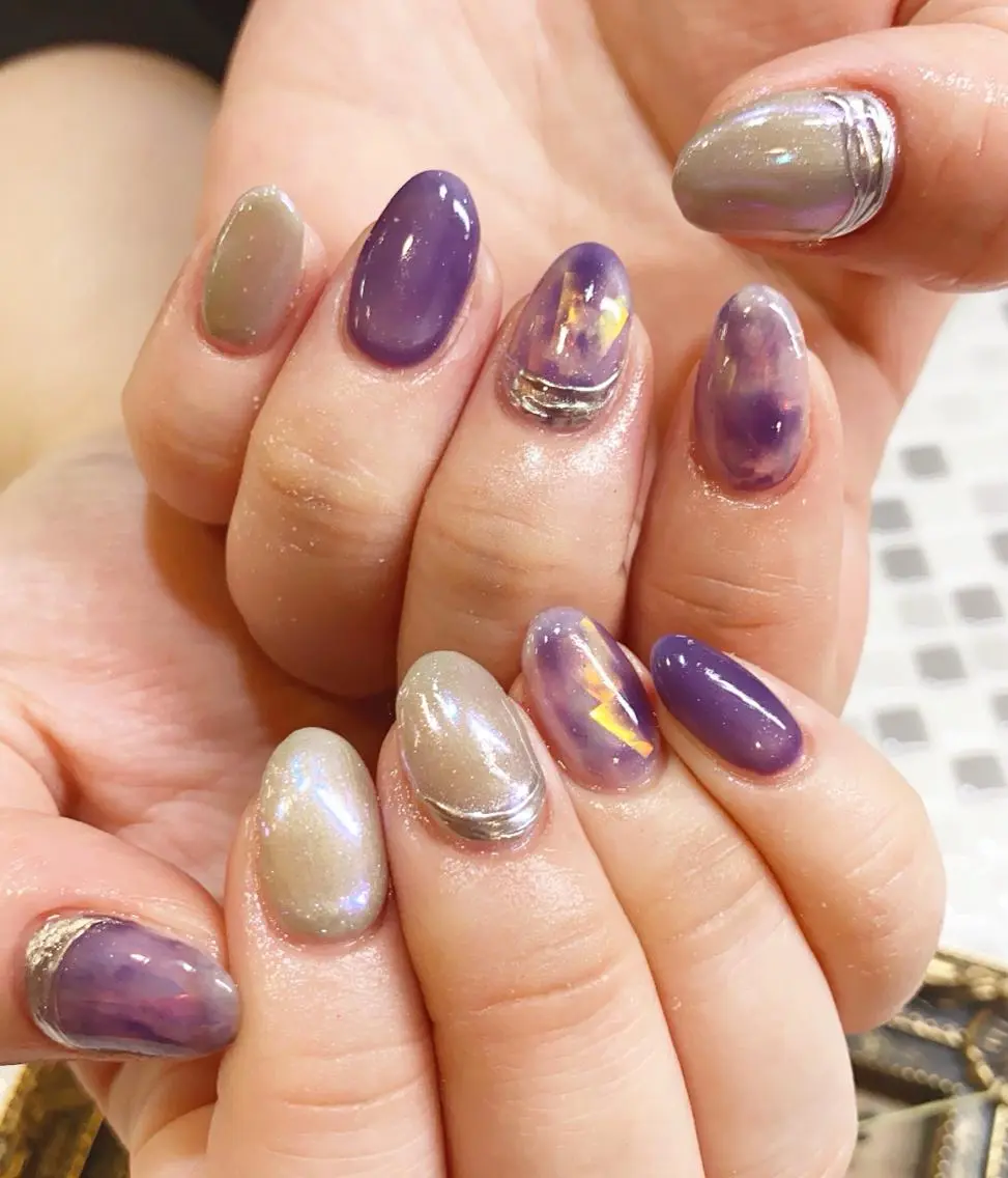 ネイル ニュアンスネイル nailist yuiのネイルデザイン