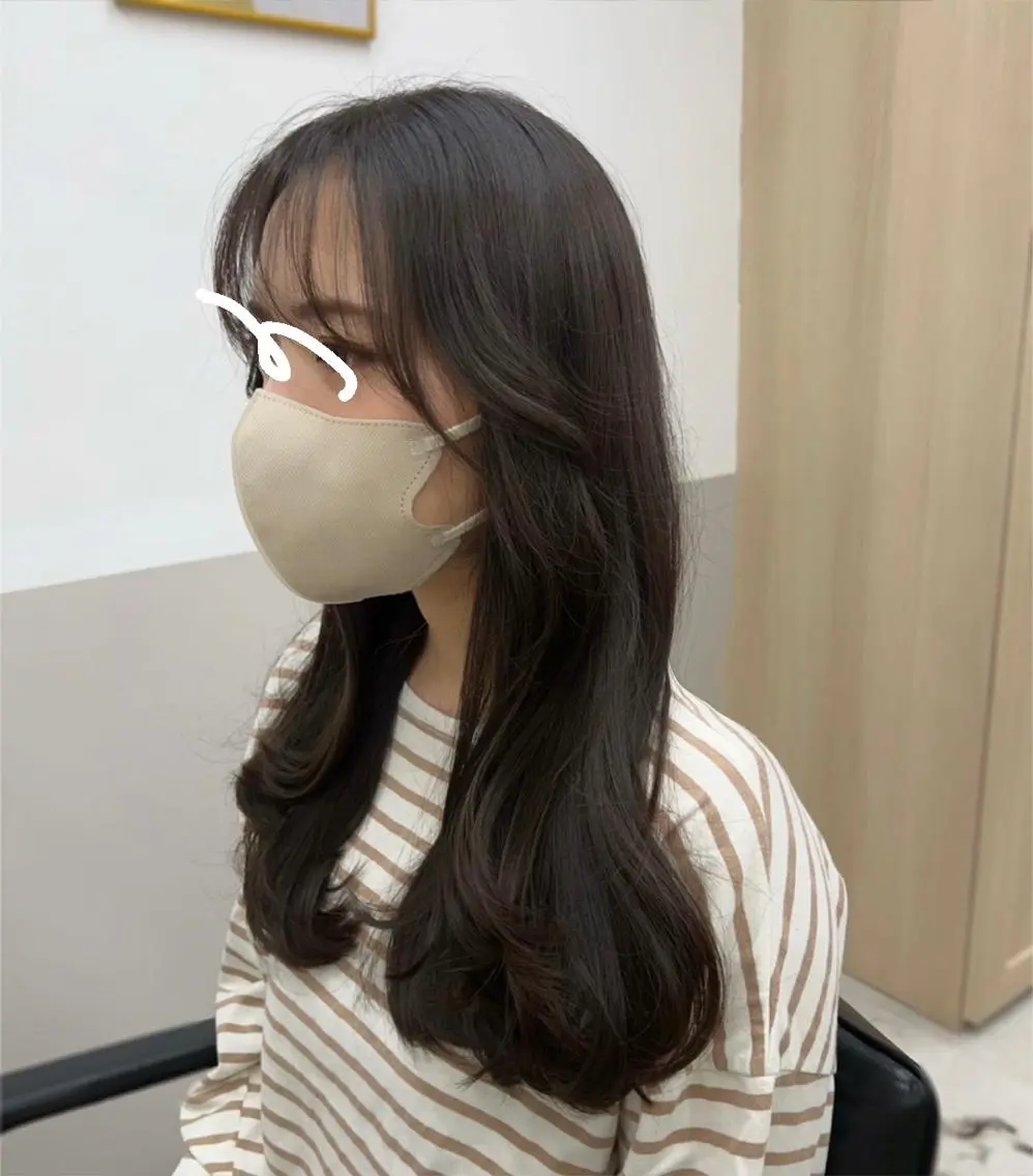 セミロング レイヤーカット 復帰しました🎀 しょうこLuanaのヘアスタイル