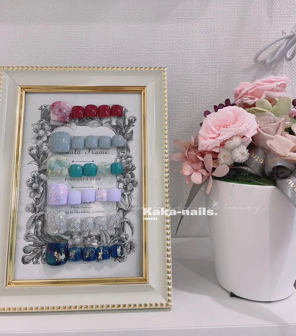 ネイル フットネイル Kaka Nailsのネイルデザイン