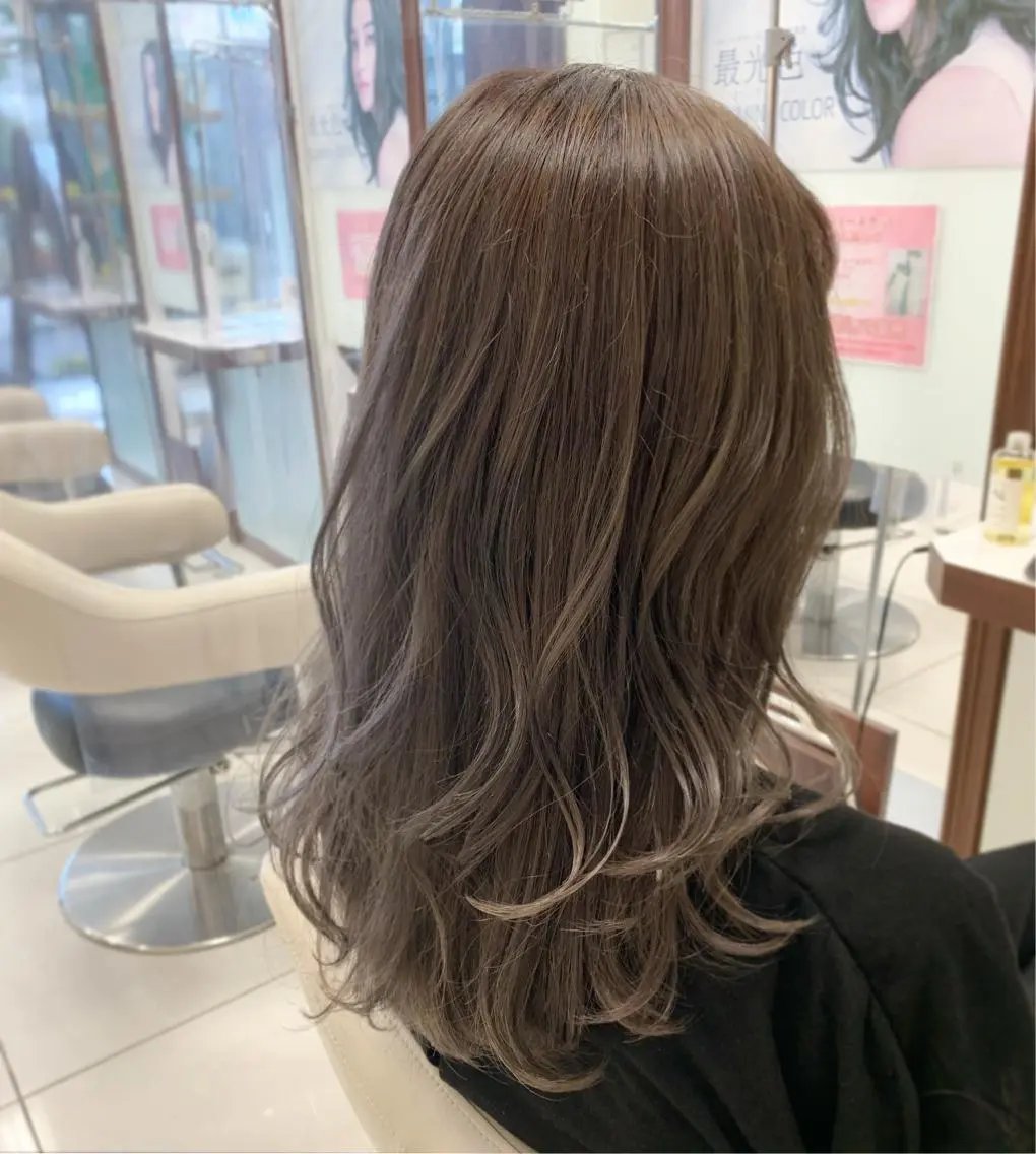 ロング カラー miiro 長津田 髪質改善 フジムラのヘアスタイル