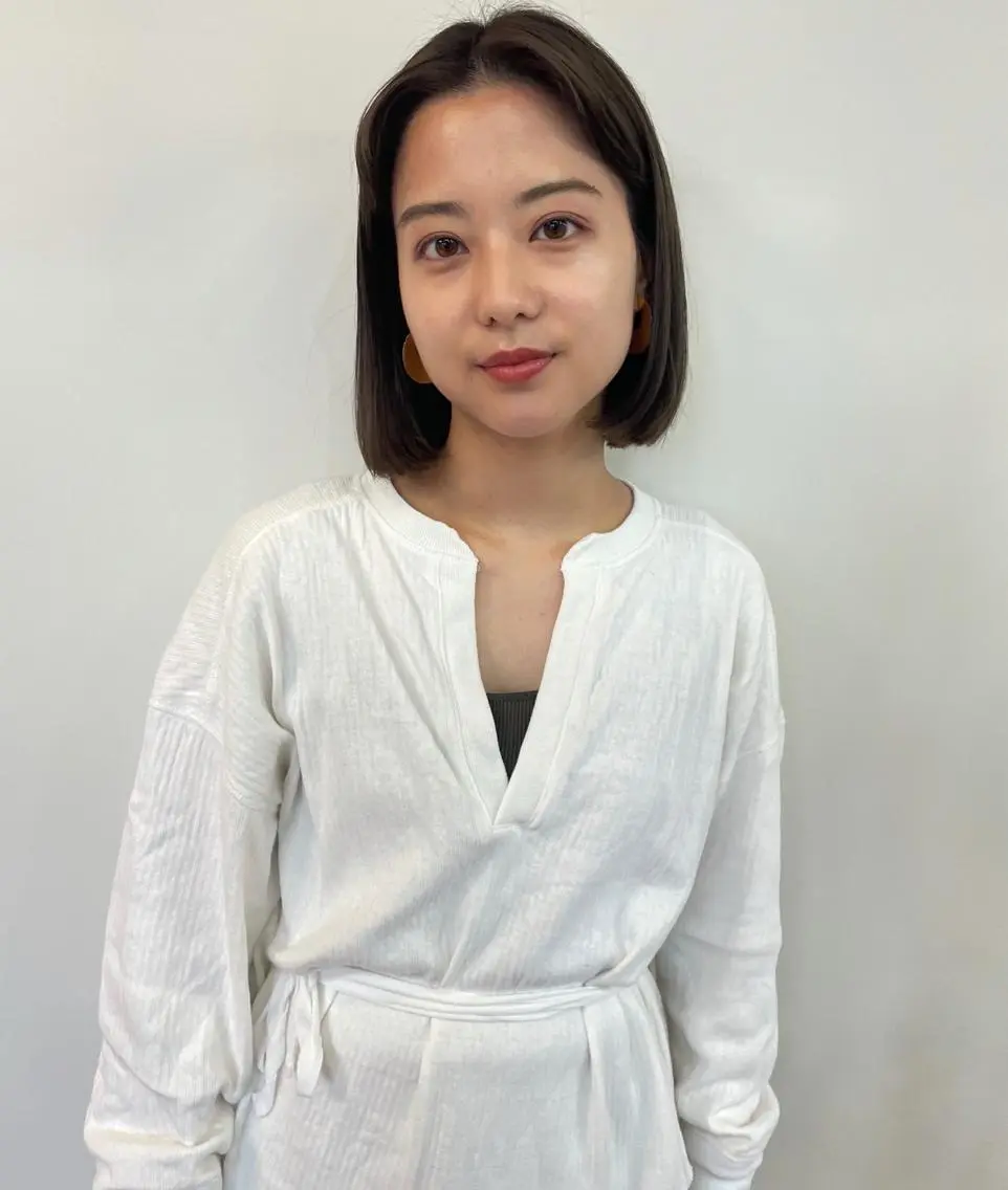 ショート カラー カット ヘアカラー 田中 碧のヘアスタイル