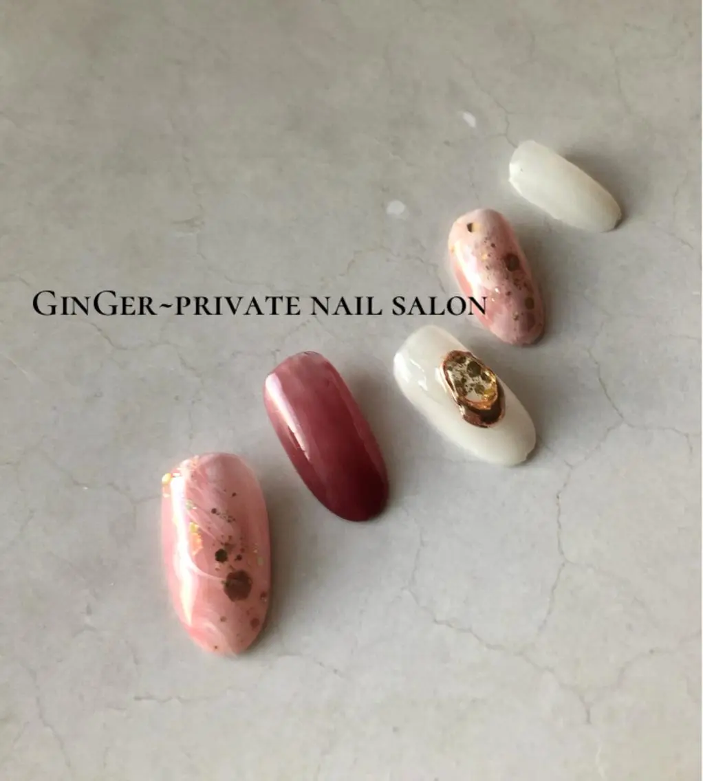 ネイル ginger nail&spaのネイルデザイン