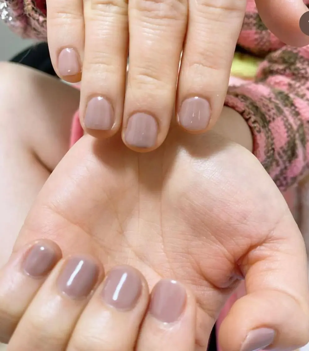 ショート HandS ネイル 自宅サロンのネイルデザイン