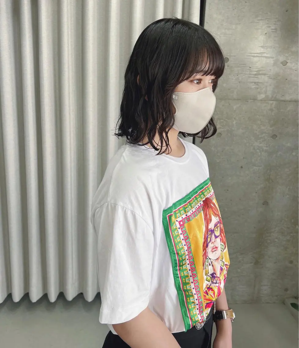ショート パーマ カット パーマ トリートメント ボブパーマコテ巻き風 パーマNo1深江秀平のヘアスタイル