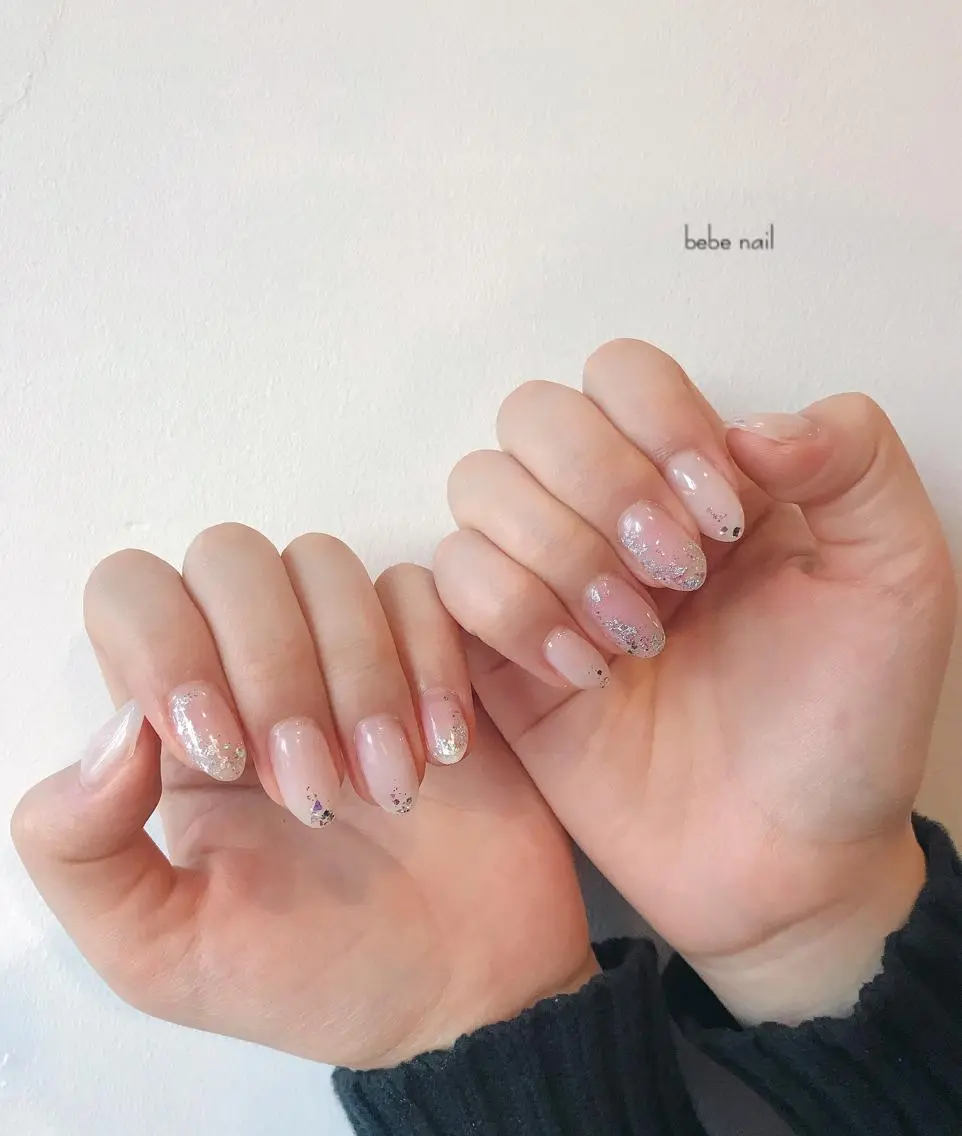 ネイル ジェルネイル パラジェル 春ネイル Ann nailのネイルデザイン