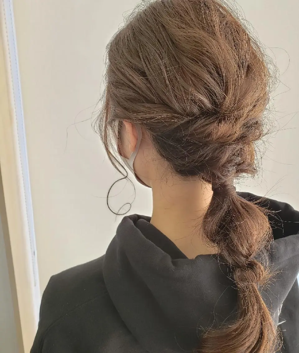 ヘアアレンジ 清水 沙織のヘアスタイル