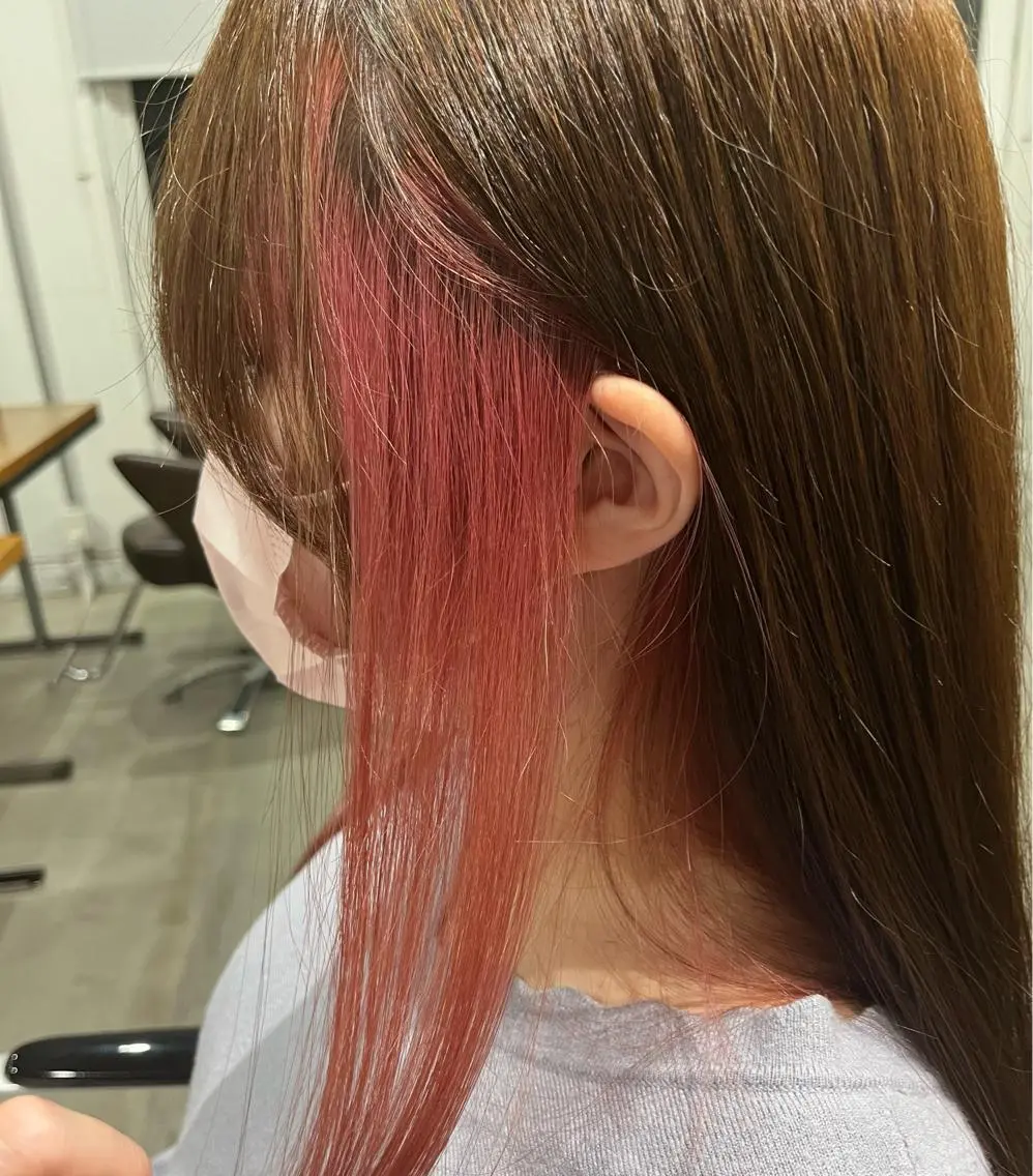 ロング カラー 金子 圭汰のヘアスタイル