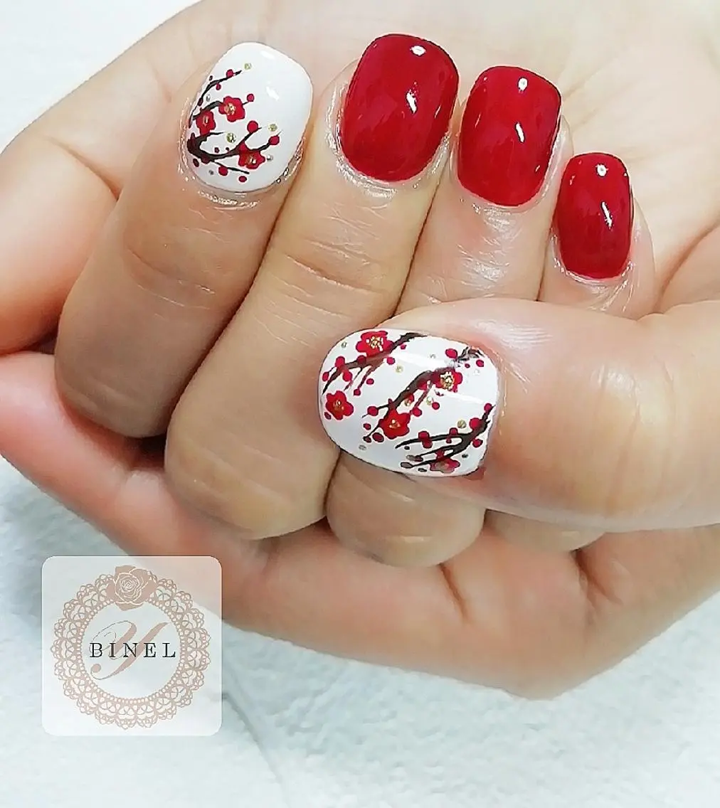 ネイル アートネイル ハンドネイル Nail Salon Y.BINELのネイルデザイン