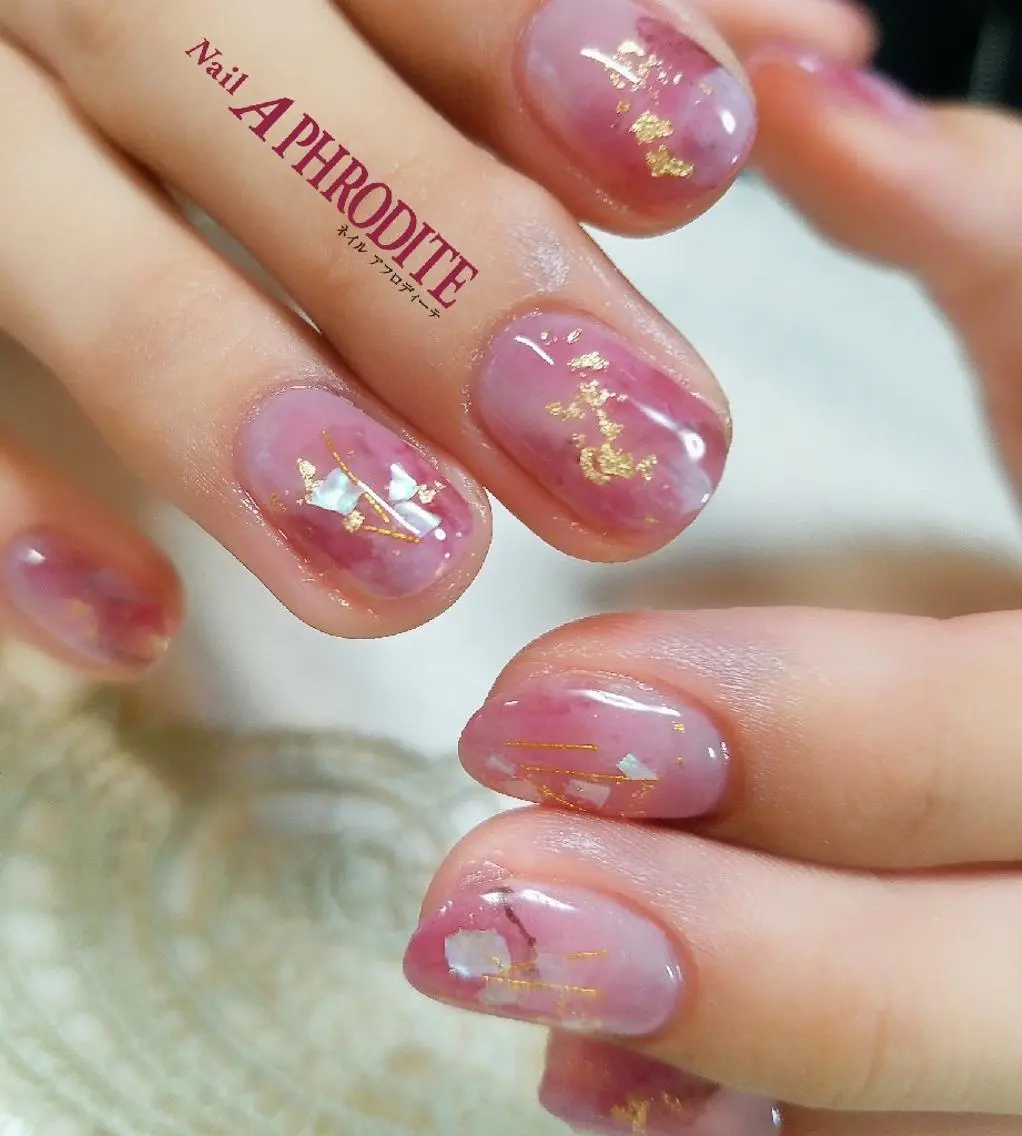 ネイル ニュアンスネイル Nail Aphroditeのネイルデザイン