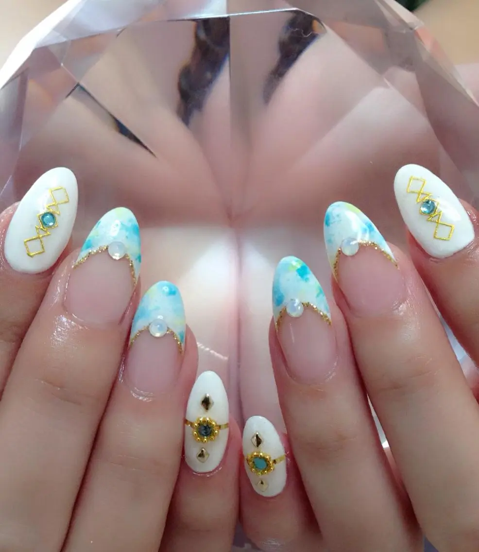 ネイル 🩵池袋heart nail🩵のネイルデザイン