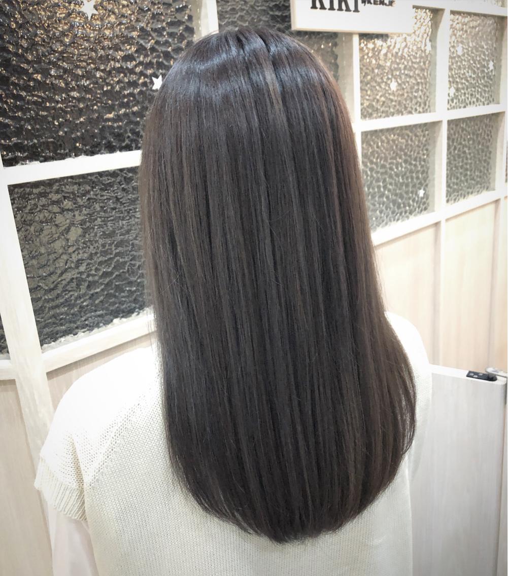 ロング ハイライト 髪質改善 トリートメント 植田 敬太のヘアスタイル