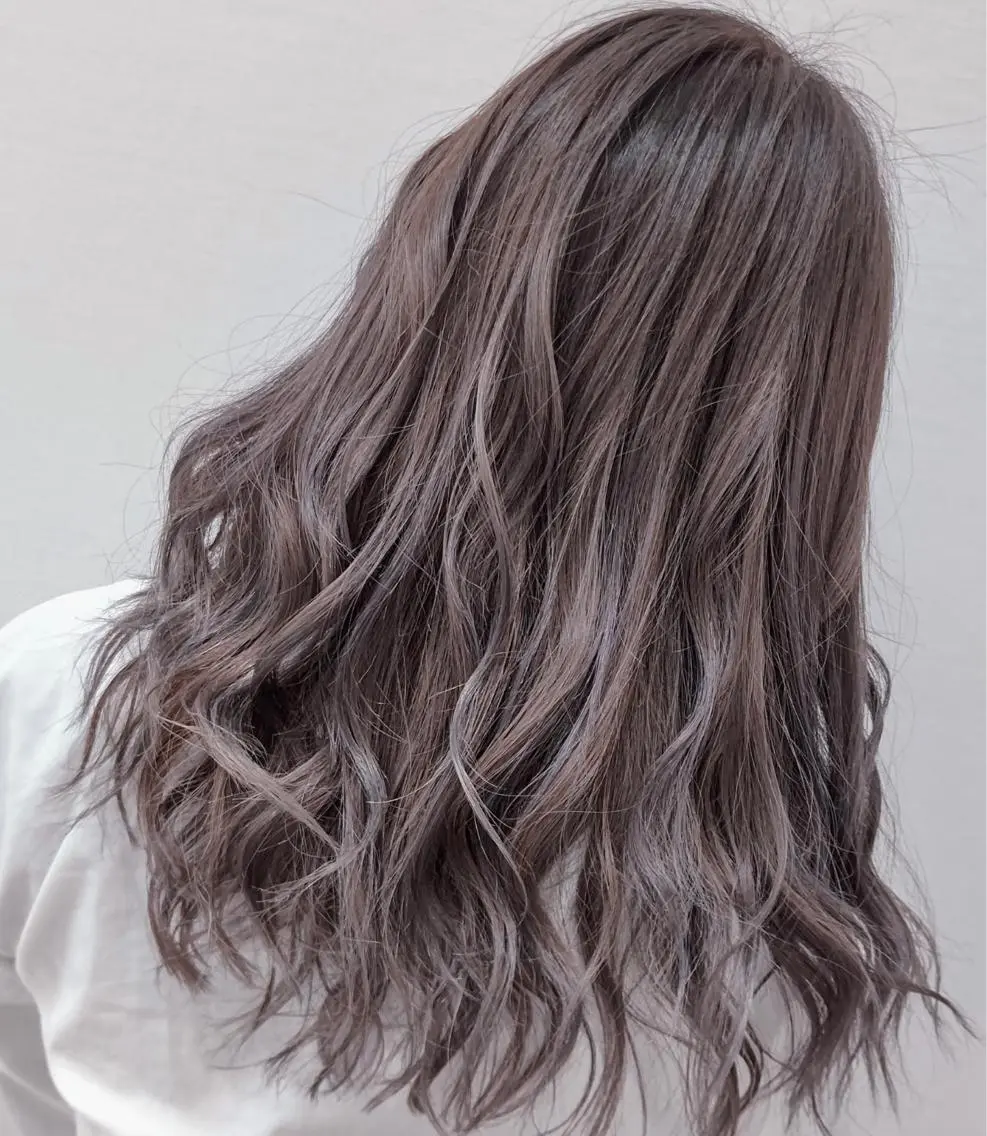 セミロング カラー ヘアアレンジ カット 縮毛矯正 トリートメント 🦋髪質改善 今宮梨沙🦋のヘアスタイル
