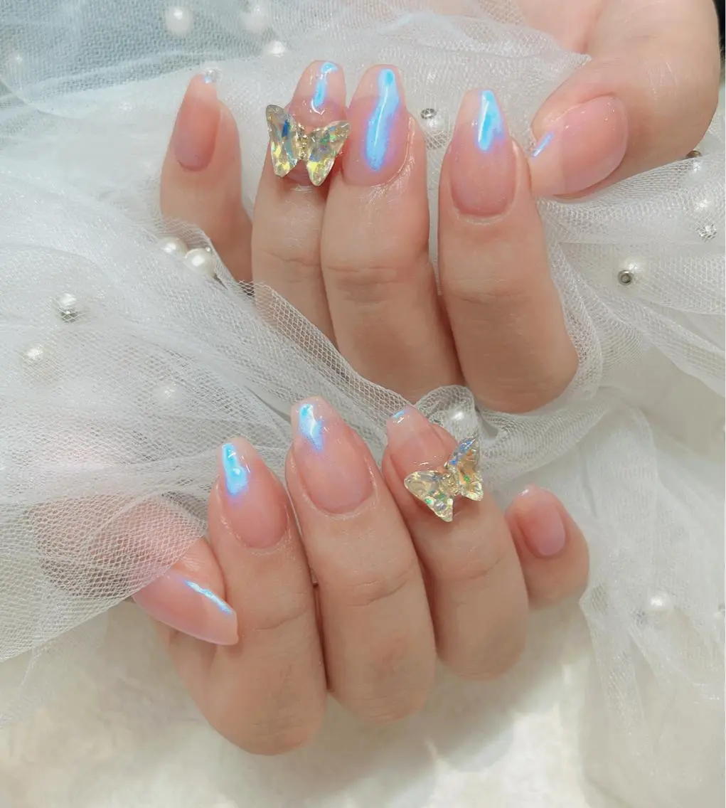 ネイル アートネイル フラッシュネイル フラワーネイル フットネイル フレンチネイル Moci Nail Salonのネイルデザイン
