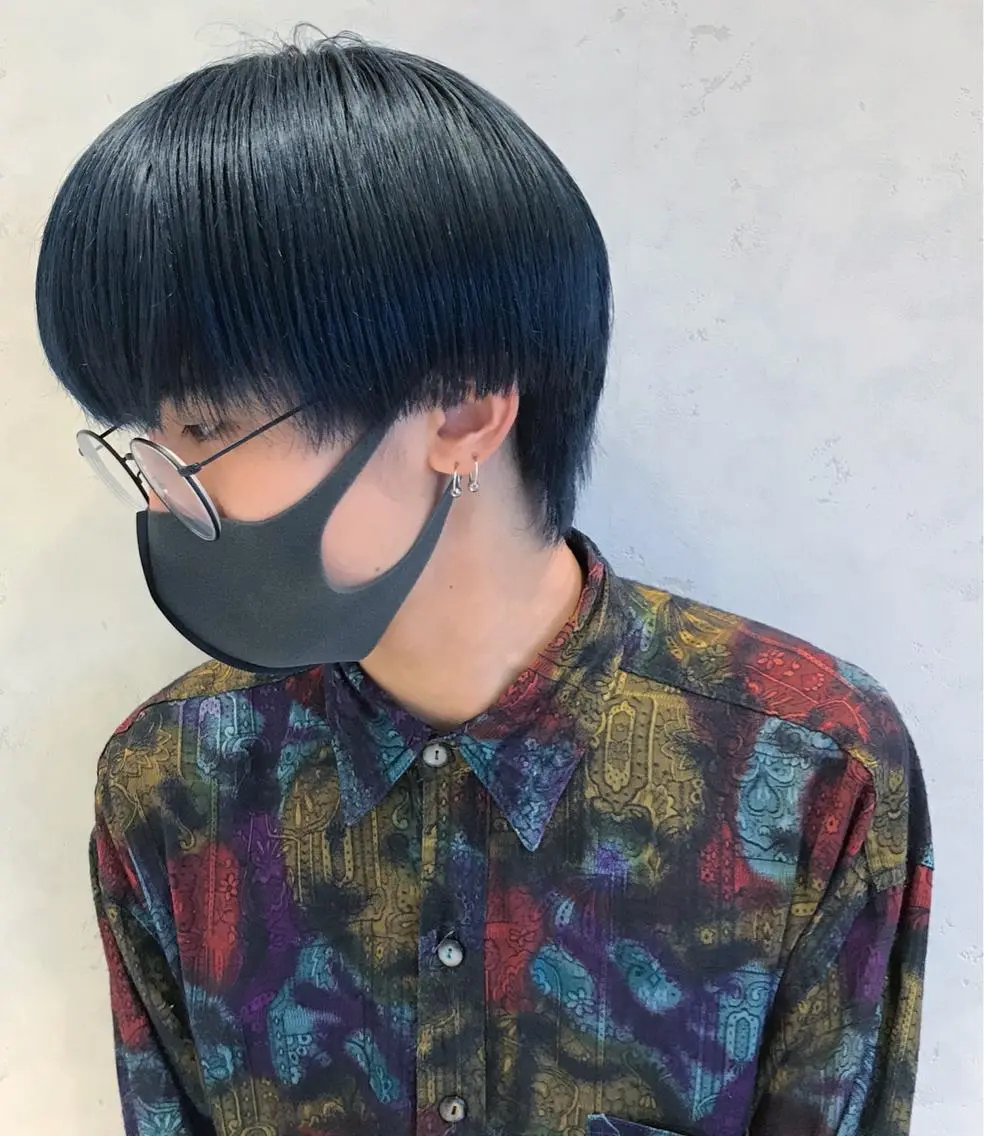 カラー nono/パーマ /顔まわりカット🐈のヘアスタイル
