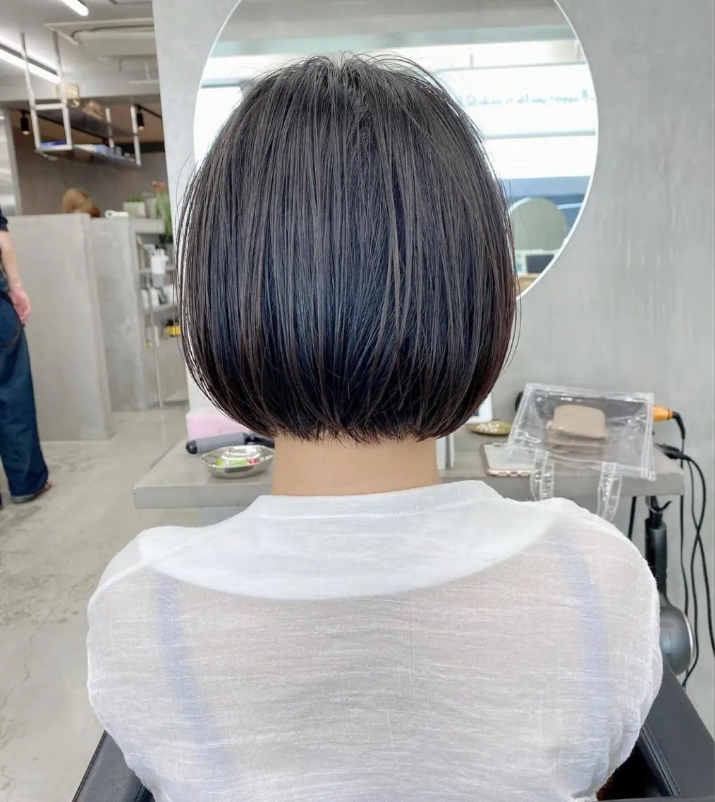 ショート ボブ ショートヘア カット トリートメント 👑ボブはお任せ ミヤノ👑のヘアスタイル