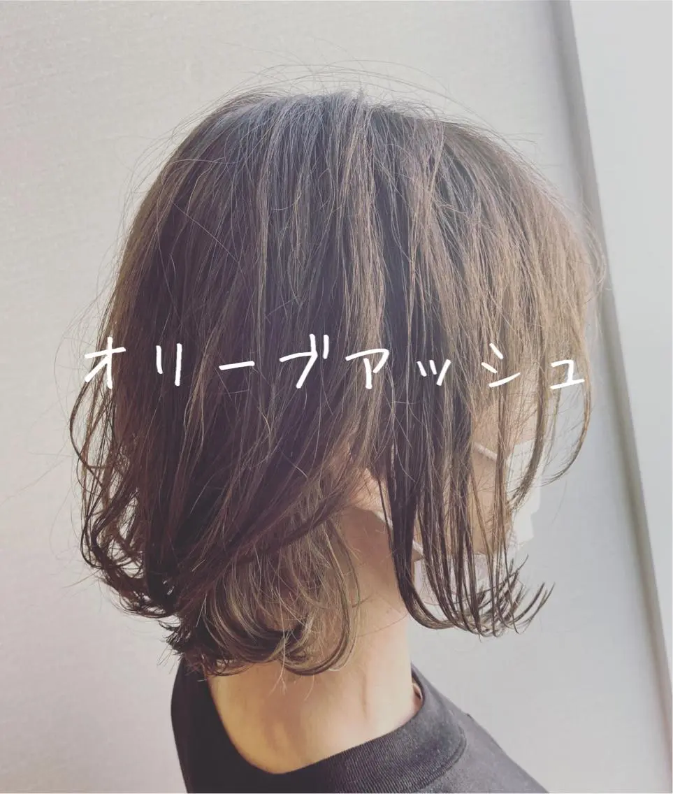 ミディアム カラー NOPPO 和泉市 美容室／奥村　飛鳥のヘアスタイル