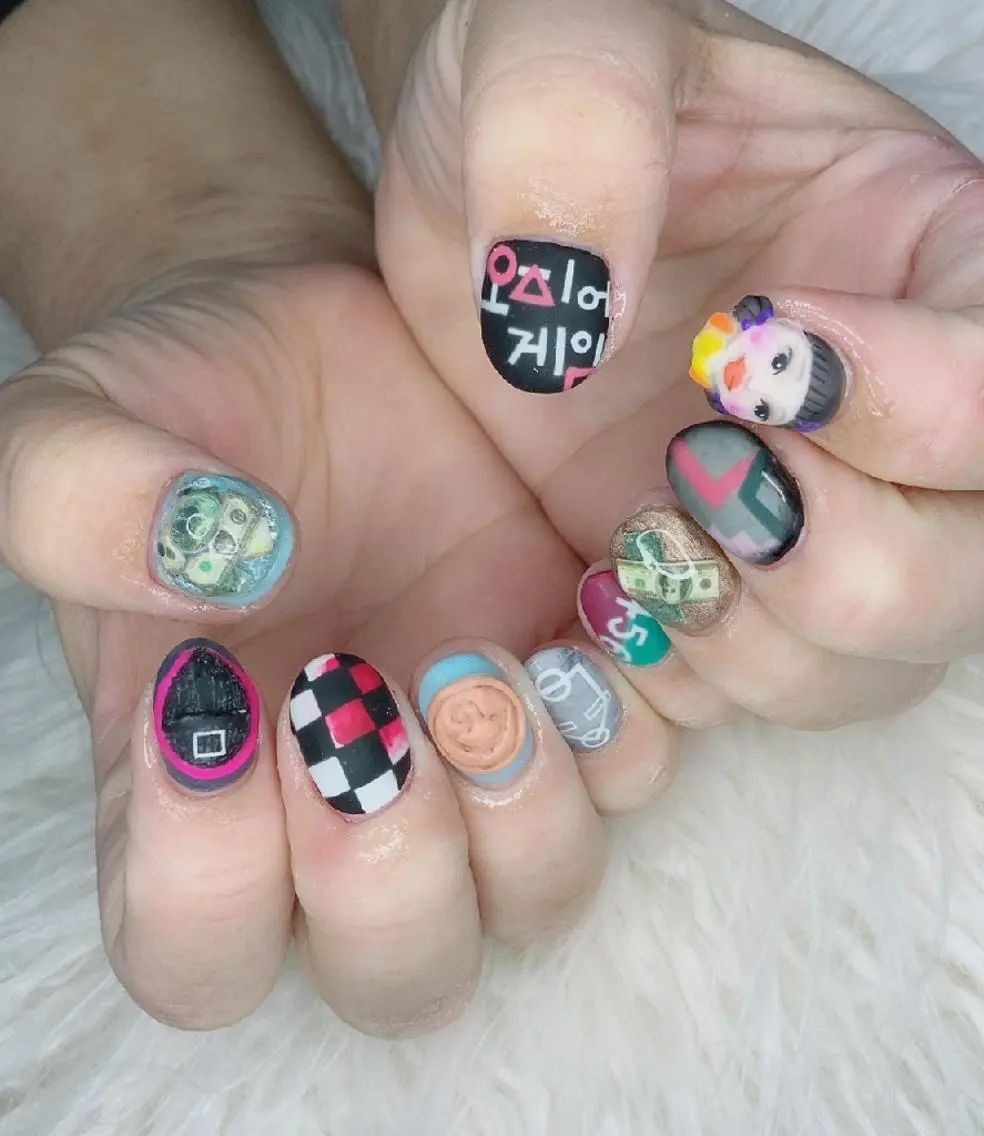 ネイル ･:*+.✳︎˚✧₊ MAKI NAILのネイルデザイン