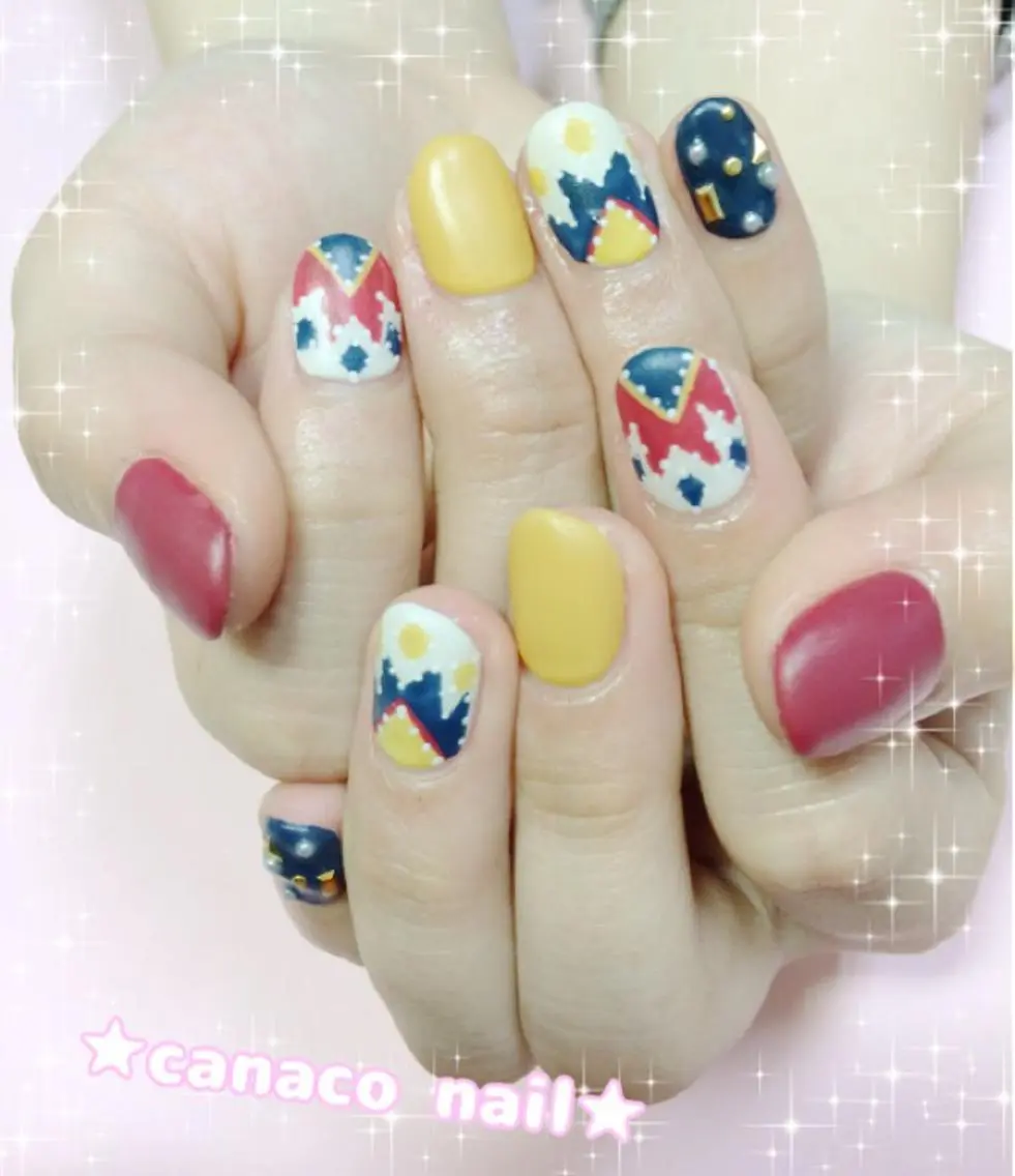 ネイル ハンドネイル ハンドケア ベテランネイル cnc  nailのネイルデザイン