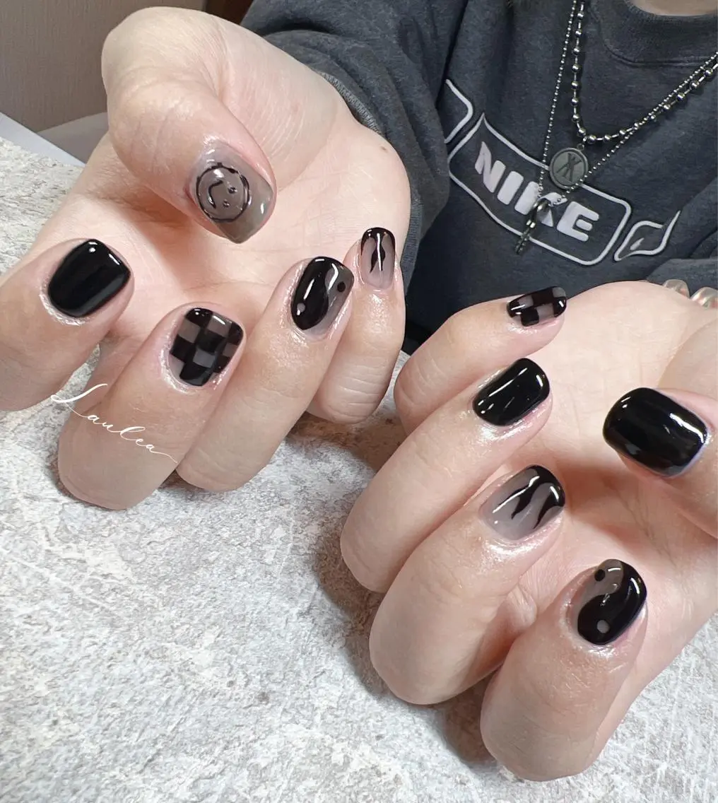 ネイル フットネイル 韓国ネイル ハンドネイル nail salon Lauleaのネイルデザイン
