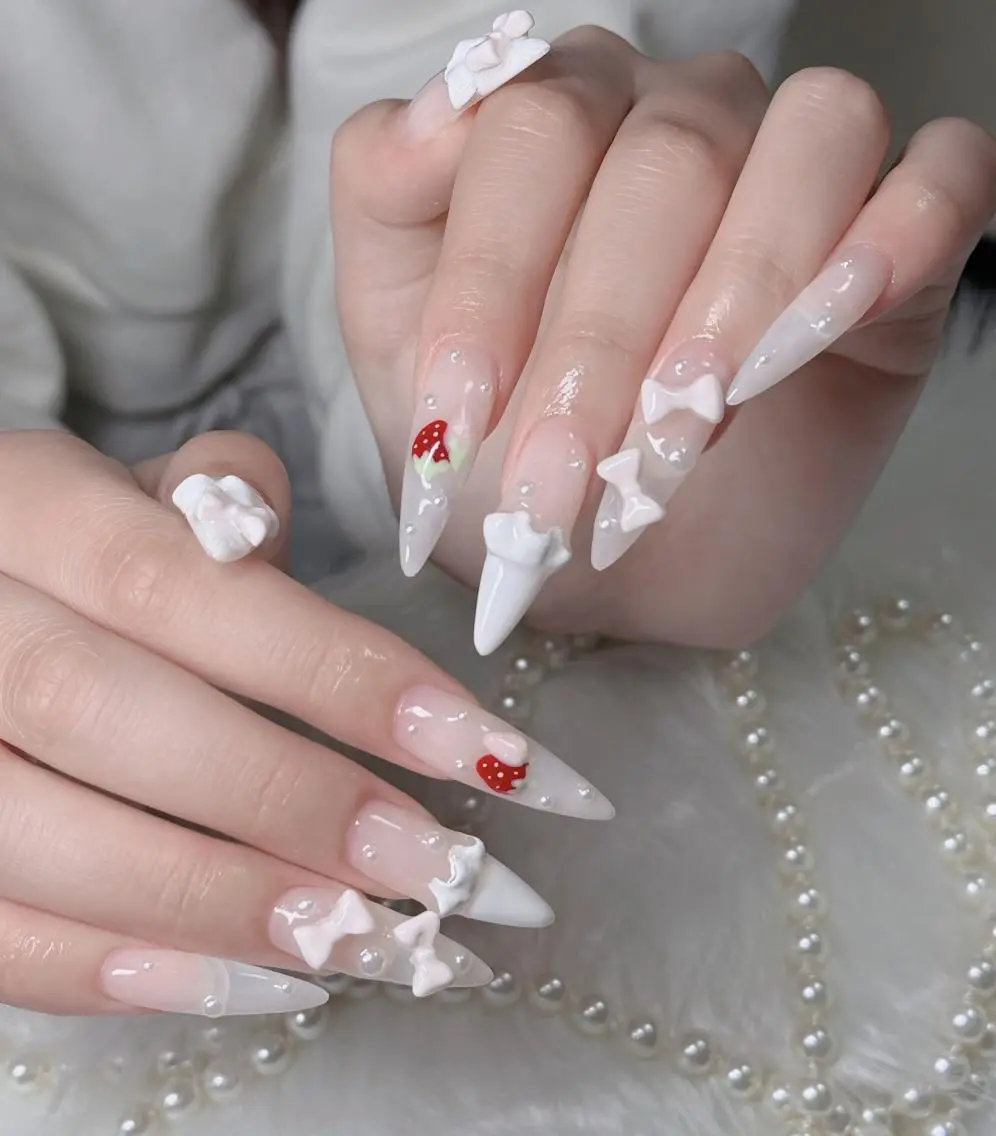 ネイル フレンチネイル ジェルネイル ハロウィン 韓国ネイル マグネットネイル ハンドネイル H.baby Nail Salonのネイルデザイン