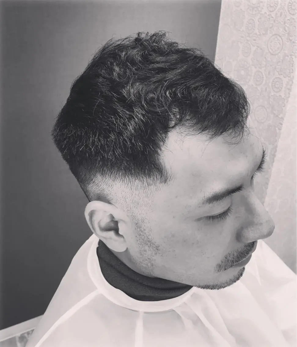 ショート カット トリートメント 山本 雷のヘアスタイル