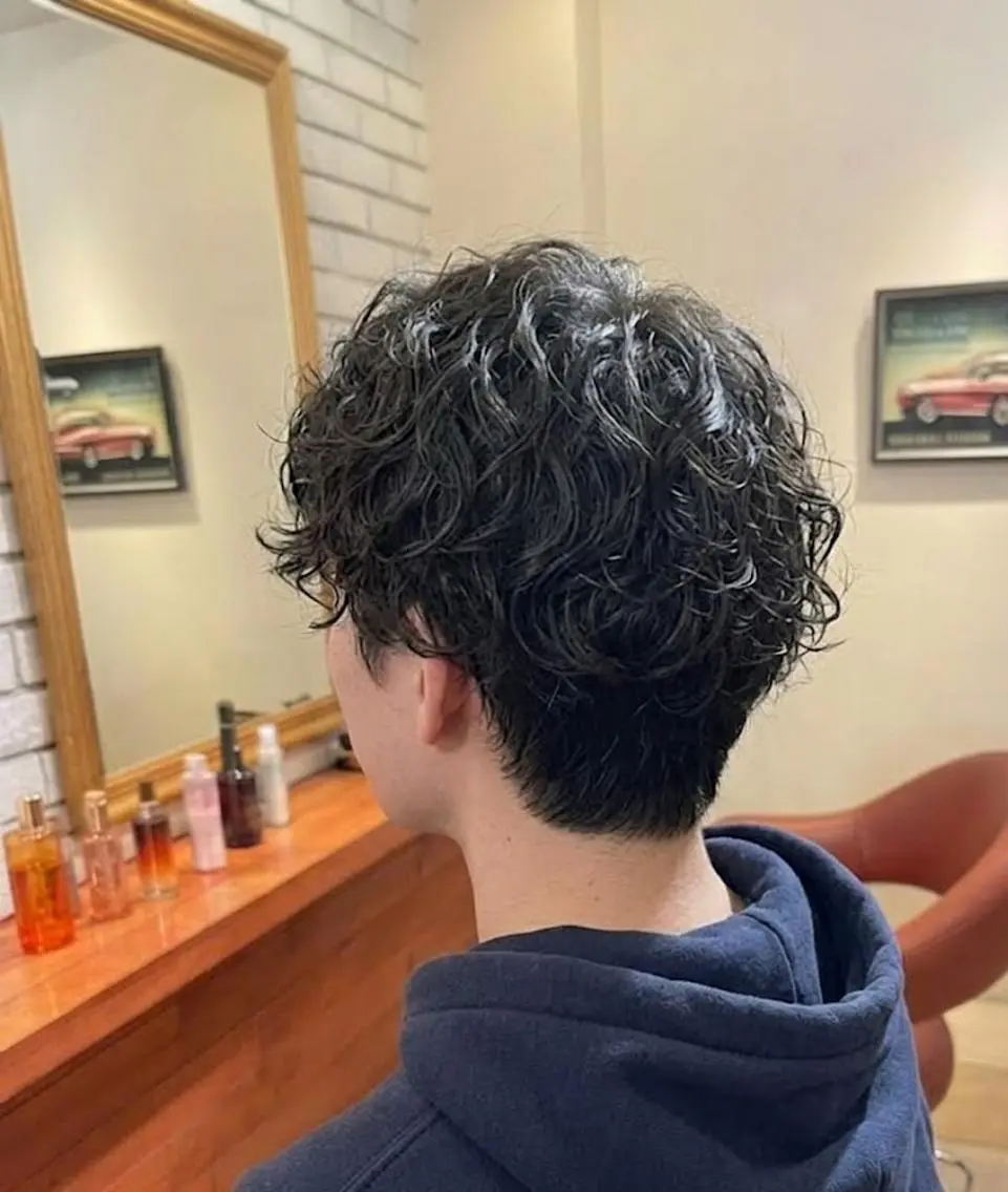 パーマ スパイラルパーマ カット パーマ トリートメント ヘッドスパ flencia 丸 和博|カットのヘアスタイル