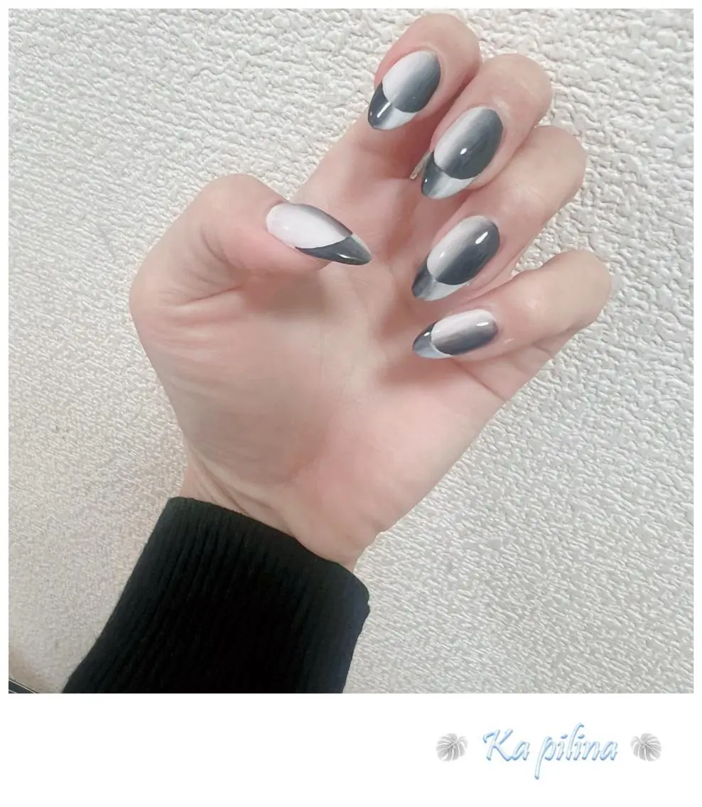 ネイル フレンチネイル オンブレフレンチ Nail salon Ka pilinaのネイルデザイン