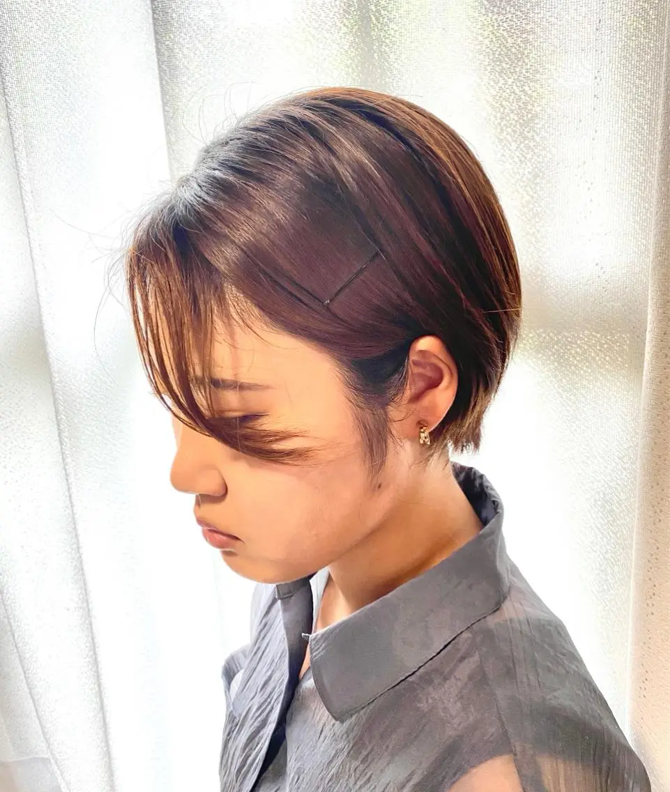 ショート ショートヘア 時久 葵のヘアスタイル