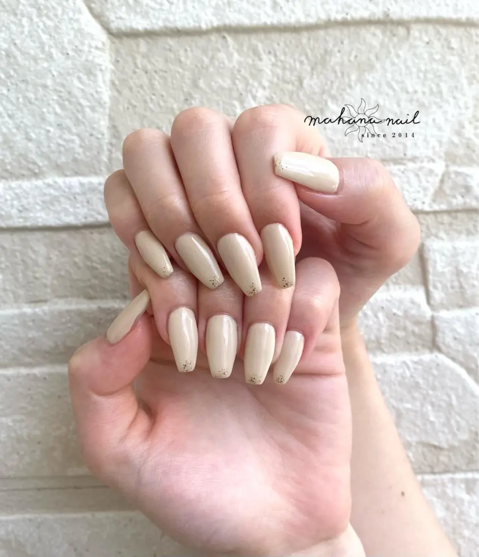 ネイル ワンカラーネイル mahana nailのネイルデザイン