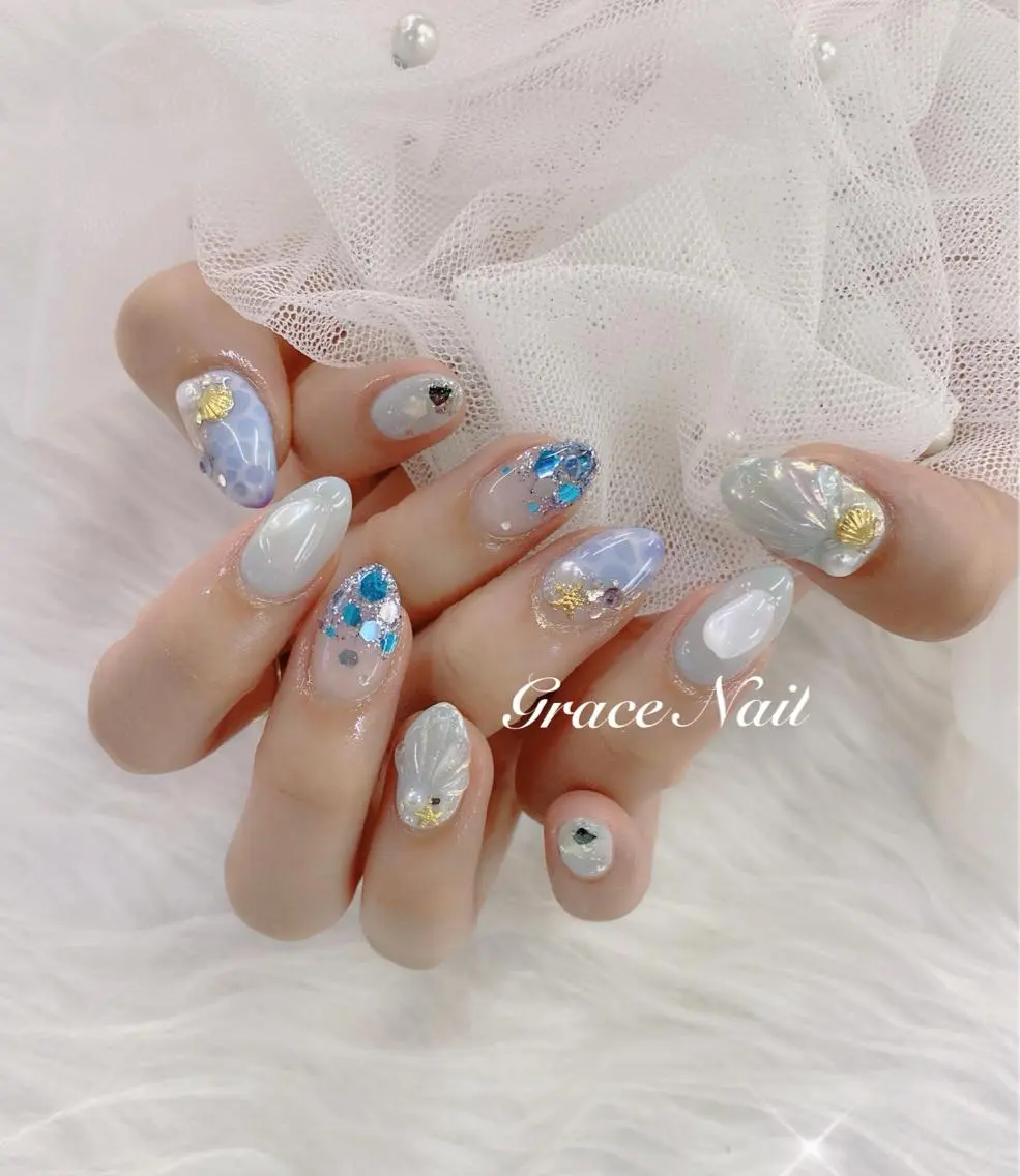 ネイル ☆*。Grace Nail。*☆のネイルデザイン