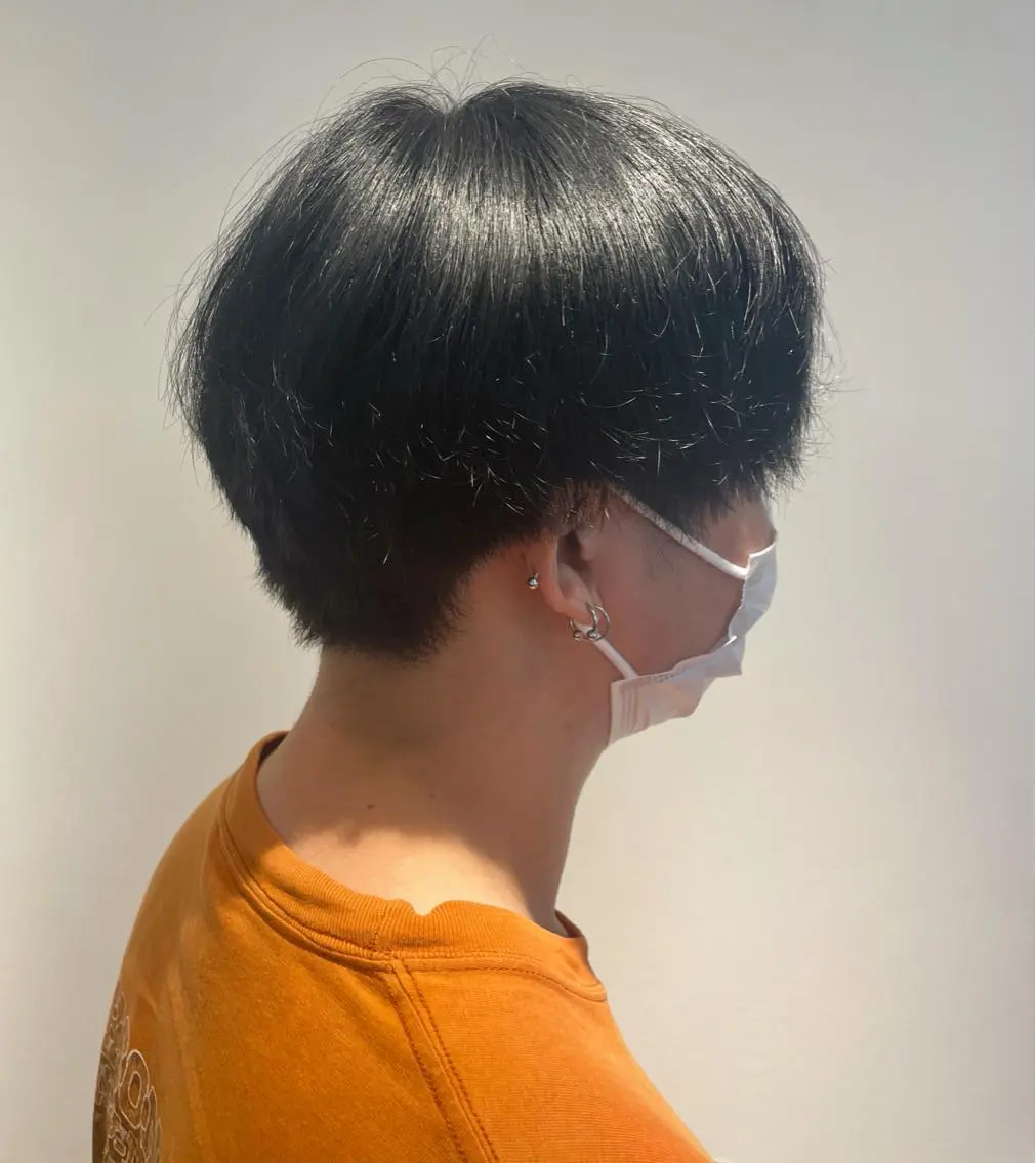 カラー 岡田神奈 /メンズカット🐝のヘアスタイル