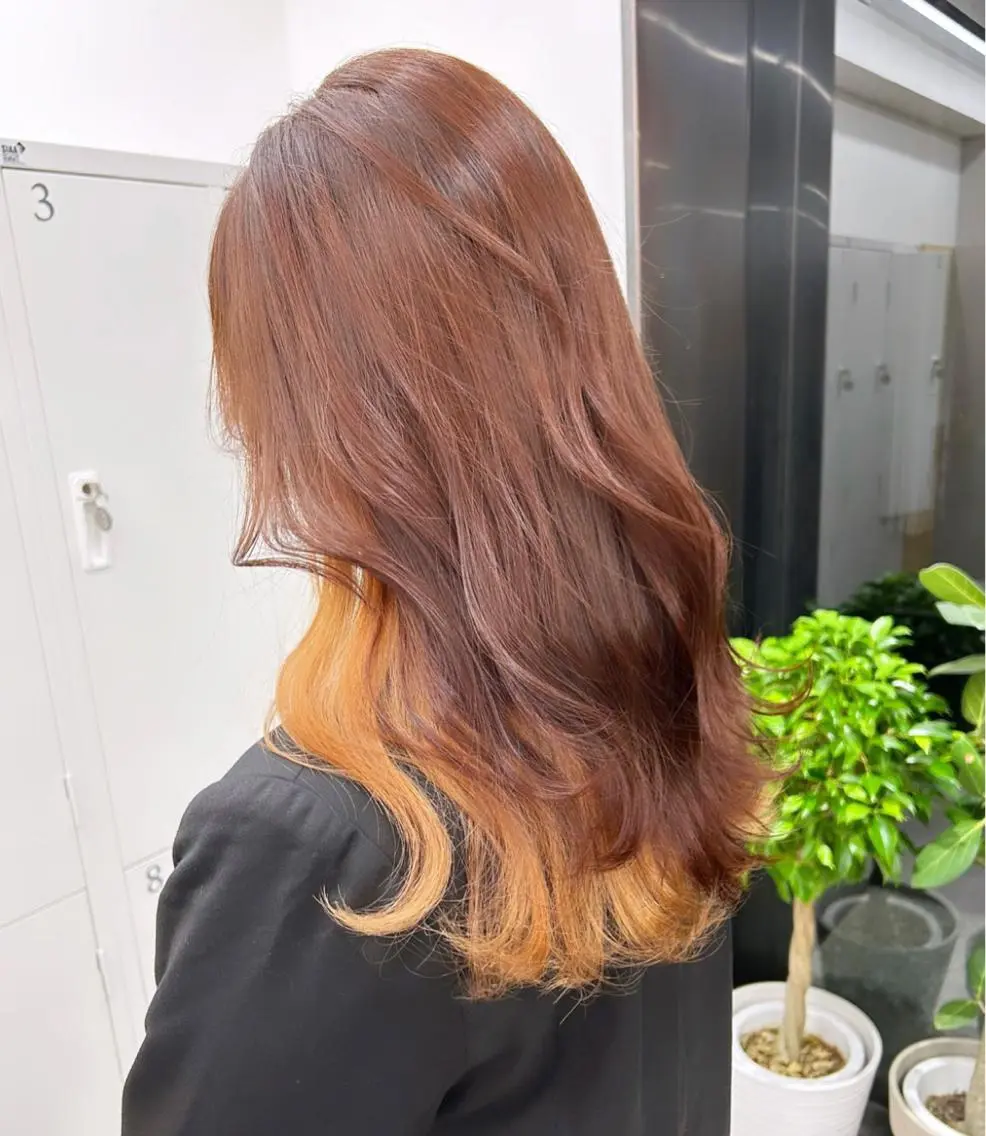 ロング カラー カット ヘアカラー トリートメント 💘大人可愛く💘 Natsuki❥❥❥のヘアスタイル